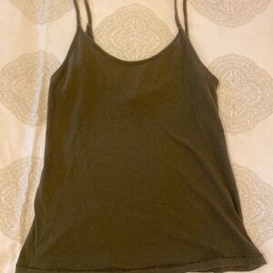 Free People Olive Green Camisole Top